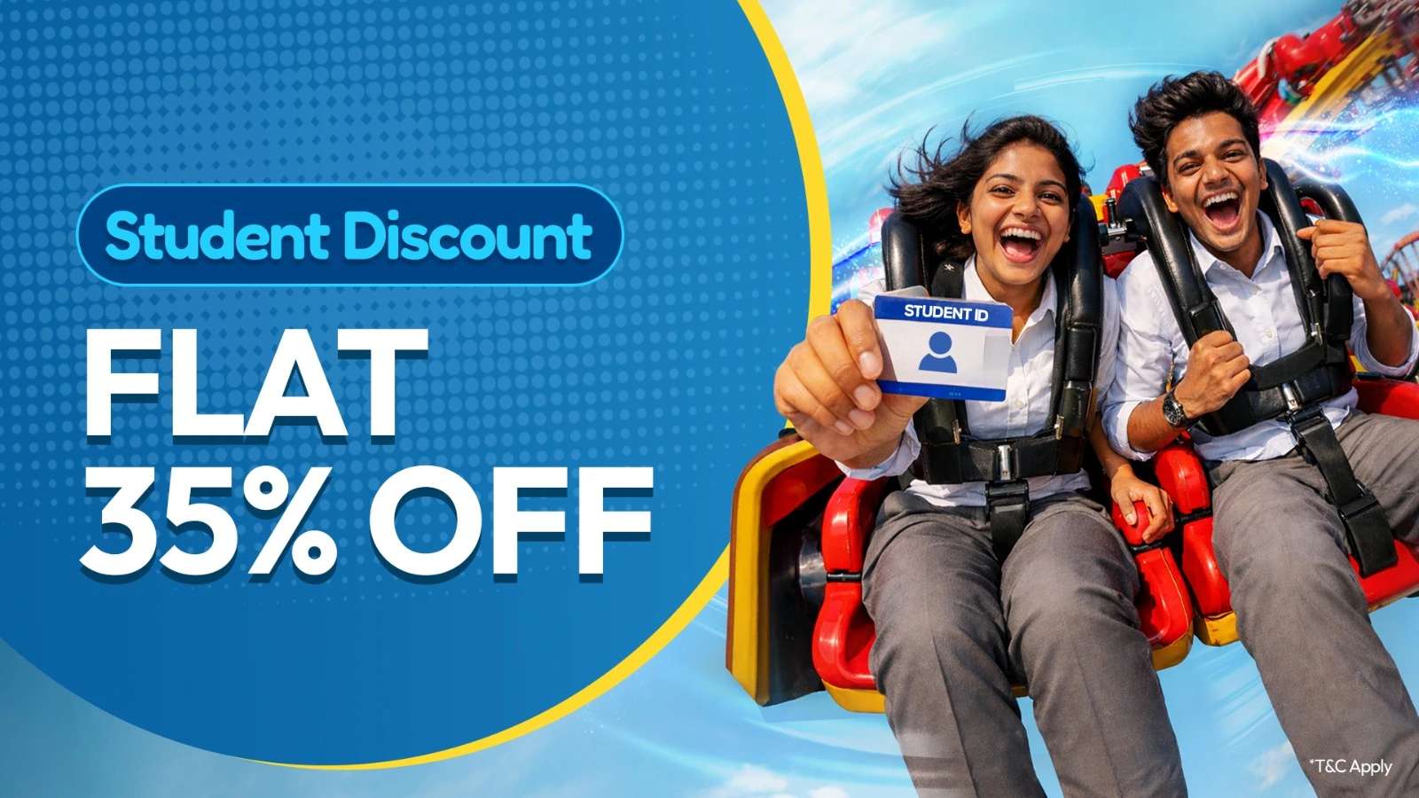 Summer Student Special – Get 35% Off at Fun World
